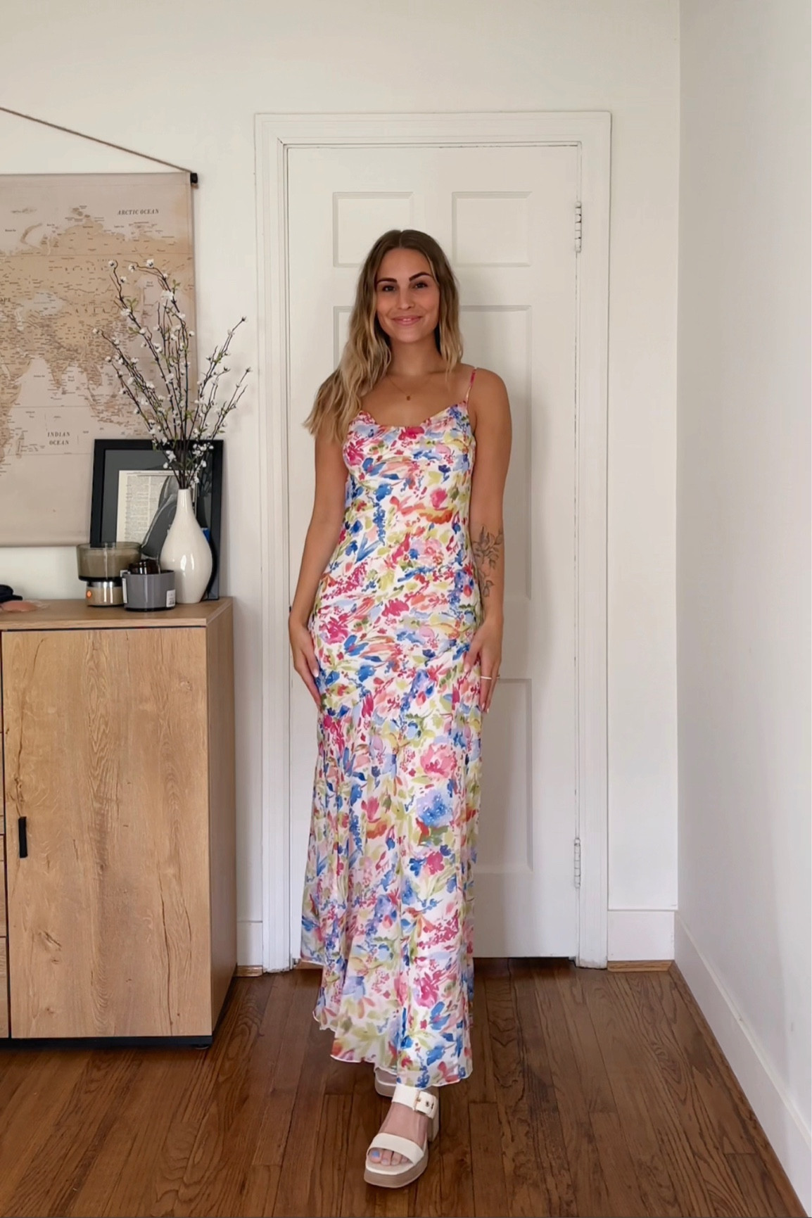 Spring wedding guest dress! True to size, wearing small. 

#LTKGiftGuide #LTKSeasonal #LTKwedding