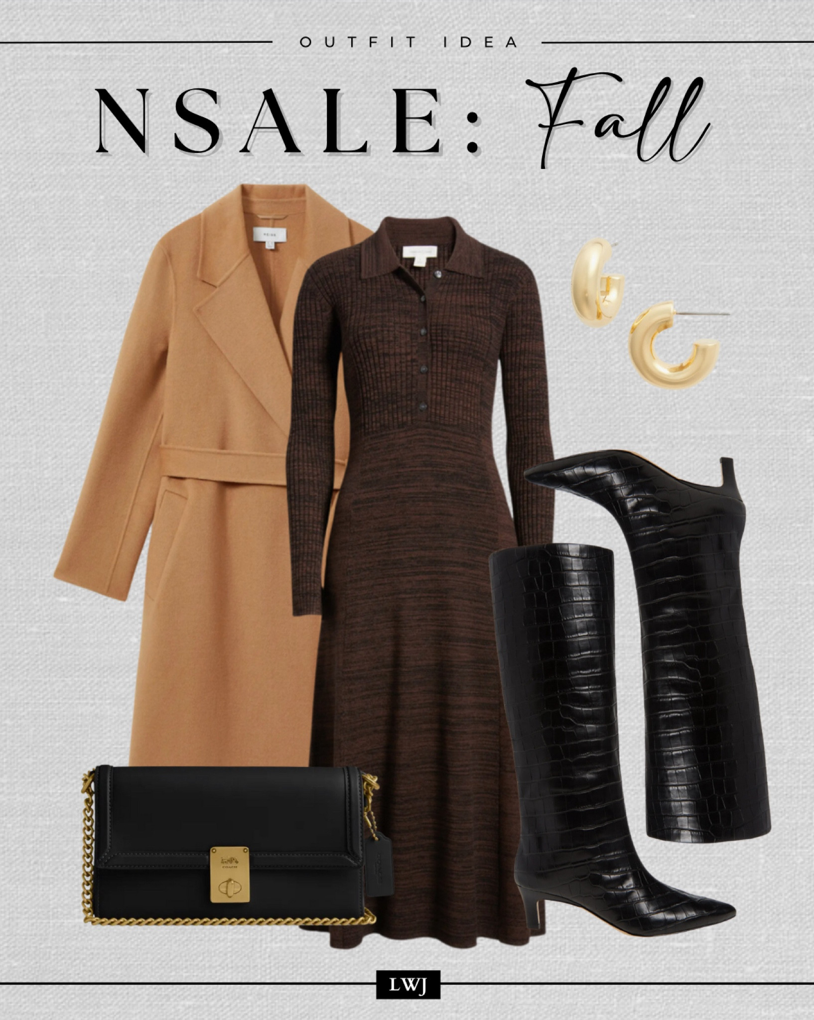Fall outfit styling nsale pieces // Nordstrom anniversary sale / fall style / coat / sweater dress / maxi dress / coach purse / knee high boots 

#LTKSeasonal #LTKStyleTip #LTKxNSale