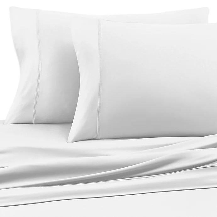 SHEEX® Experience Performance Fabric King Sheet Set in White | Bed Bath & Beyond