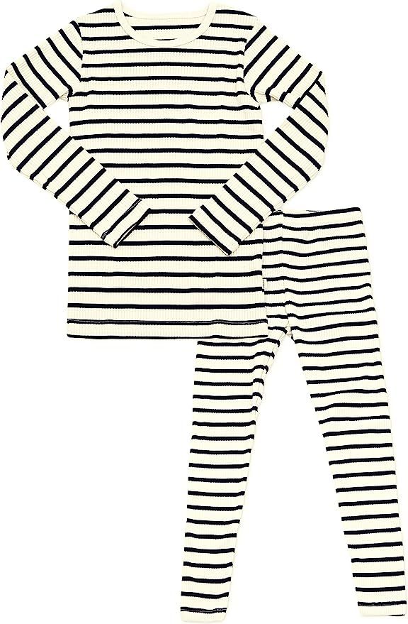 AVAUMA Baby Boys Girls Pajama Set 6M-7T Kids Cute Toddler Snug fit Pjs Cotton Sleepwear | Amazon (US)