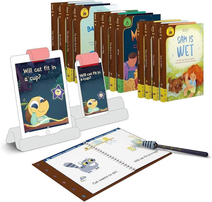 Osmo - Reading Adventure - Beginning to Read Game for iPad & iPhone - 12 Books - Ages 5-7 - Build... | Amazon (US)