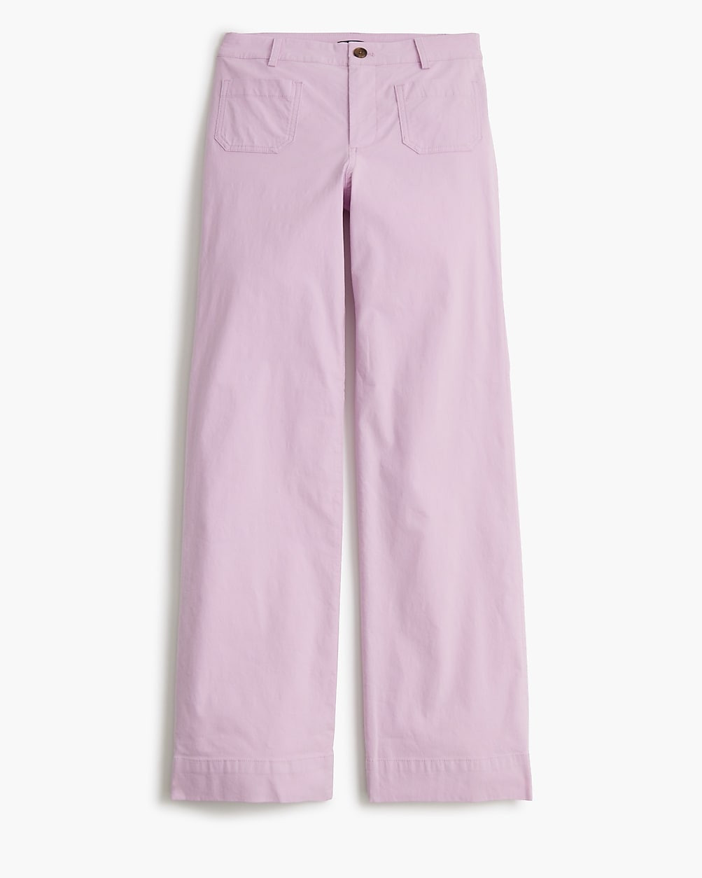 Lizzie high-rise patch-pocket wide-leg pant | J.Crew Factory