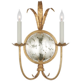 Gramercy Large Double Sconce | Visual Comfort