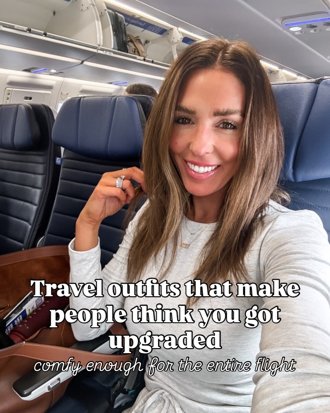 Like and type “TRAVEL” and I’ll send you all the details to my favorite travel outfits. Nothing makes me happier than an airport outfit that’s both comfortable and chic!

Some of my favorite matching sets, elevated basics, everyday outfits and more that are perfect for a long day of travel. 

 #airportstyle #travelinstyle