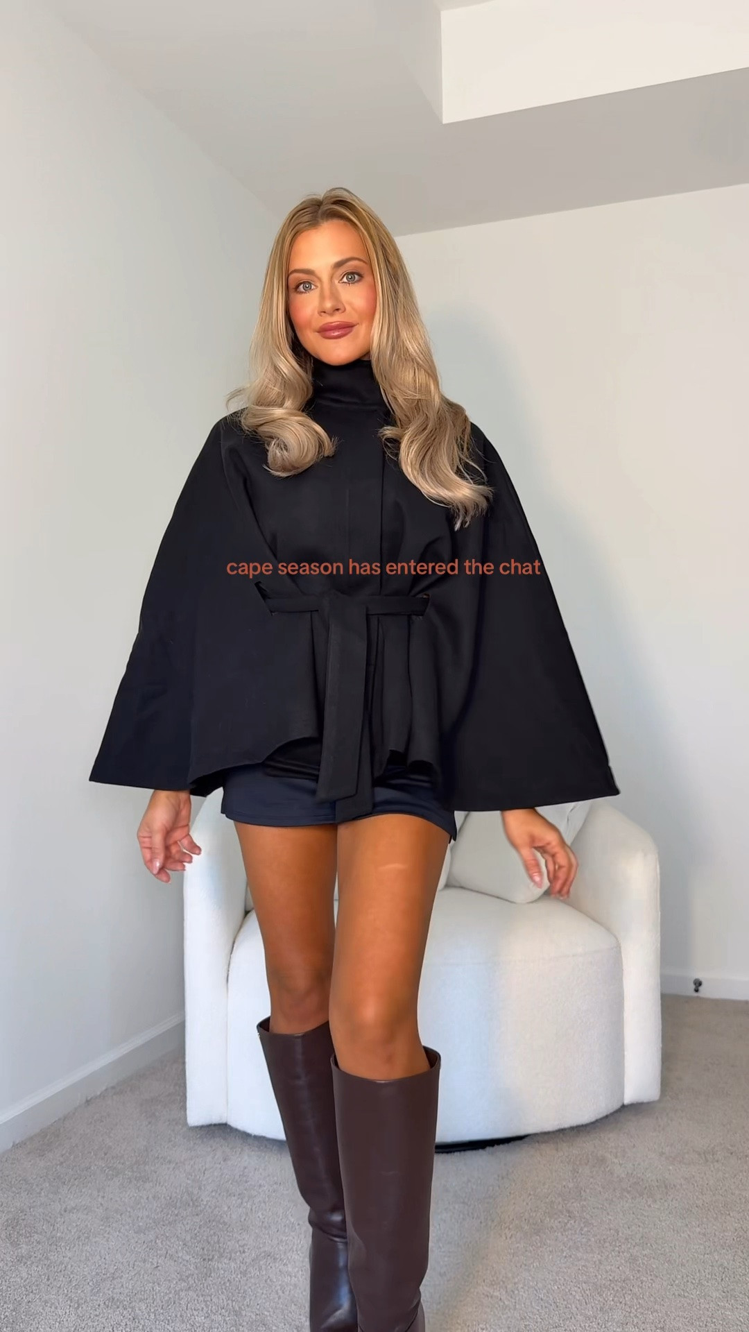 the cape agenda 🖤 the drama, the silhouette, the whole situation @CIDER 

#FallFashion #CapeCoat #FallOutfitIdeas #AutumnStyle #CiderFashion

#LTKootd #LTKgrwm #LTKSeasonal