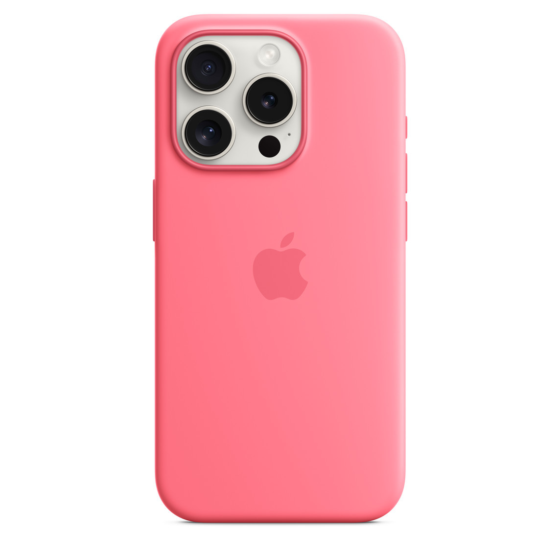 iPhone 15 Pro Silicone Case with MagSafe - Pink | Apple (US)