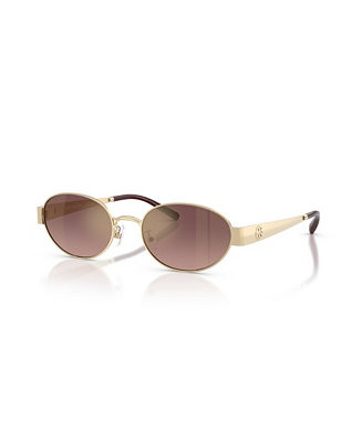 Tory Burch Women's Oval Sunglasses, TY6116 - Macy's | Macy's