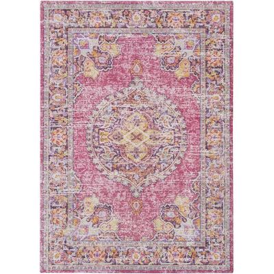 Kahina Vintage Distressed Oriental Rectangle Neutral Pink/Orange Area Rug Bungalow Rose Rug Size: Re | Wayfair North America