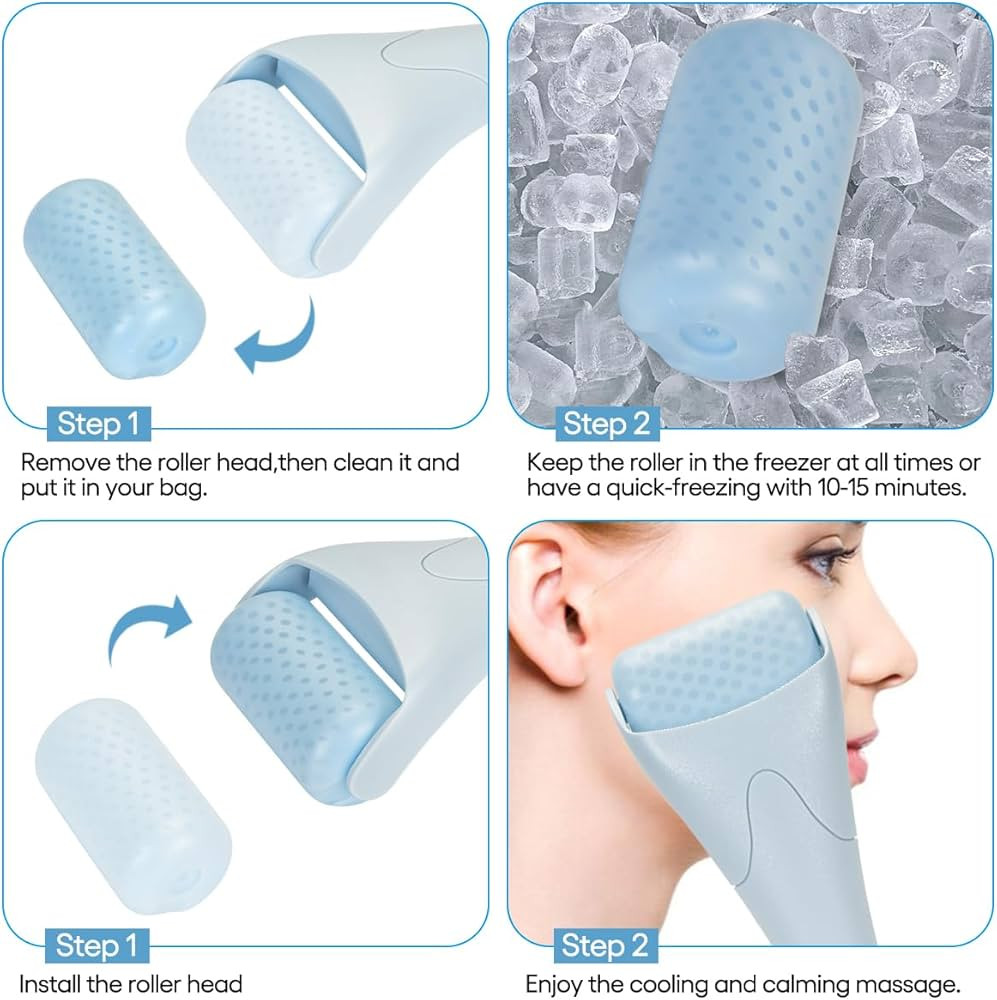 Ice Roller for Face,Eyes,Women Gifts Idea,Therapeutic Cooling to Tighten Brighten Complexion and ... | Amazon (US)
