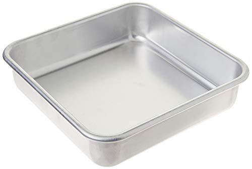Nordic Ware - 47500 Nordic Ware Naturals Aluminum Commercial 8" x 8" Square Cake Pan, 8 by 8 inches, Silver | Amazon (US)