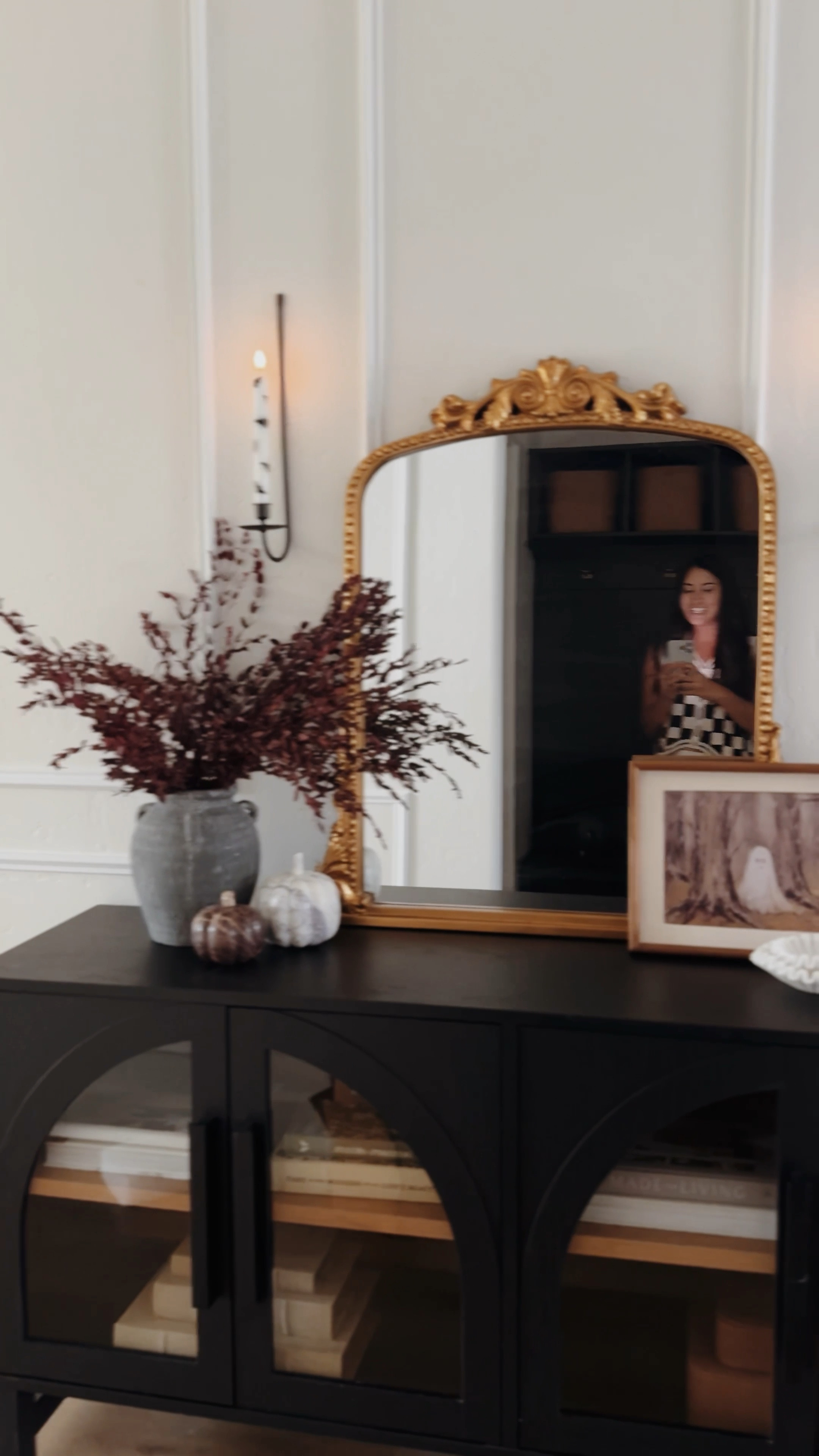 Loving the fall entryway setup! Everything is super affordable from Target, Walmart, and Amazon! Even my outfit is amazon 

#LTKVideo #LTKHome #LTKSeasonal