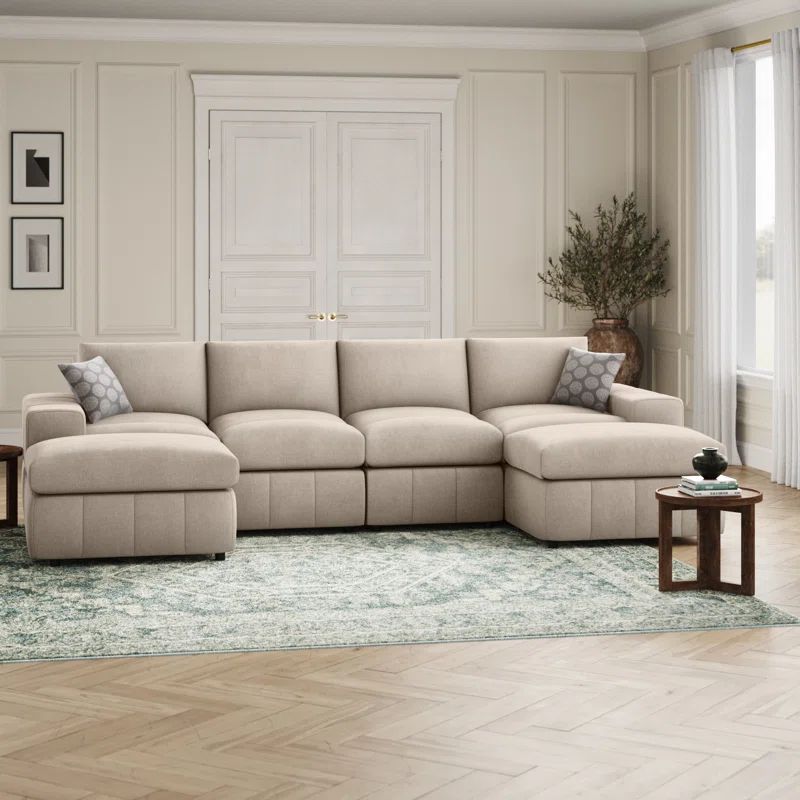 Anchoretta 6 - Piece Upholstered Sectional | Wayfair North America