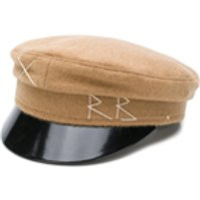 Ruslan Baginskiy varnished brim hat - Brown | Farfetch EU