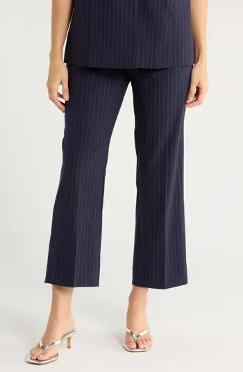 NORDSTROM RACK Pinstripe Crop Straight Leg Pants | Nordstromrack | Nordstrom Rack