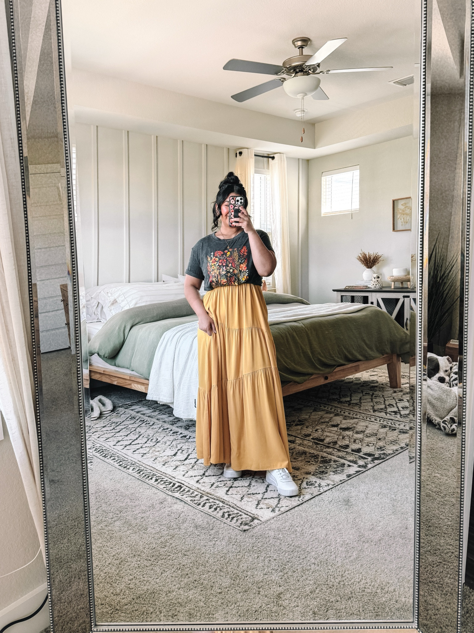 I’m 5’1”, size 10-12, Amazon outfit // graphic tee size large (tied at the front with a hair tie and tucked under) // dress size large // tennies true to size 

#LTKMidsize #LTKBacktoSchool #LTKFindsUnder50