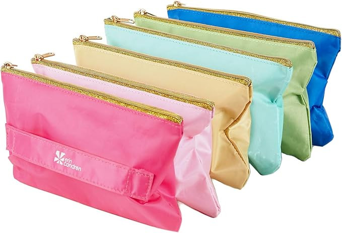Erin Condren Rainbow Accordion Zipper Pouch - 6 Pouches. Cute Storage for Pens, Pencils, School S... | Amazon (US)