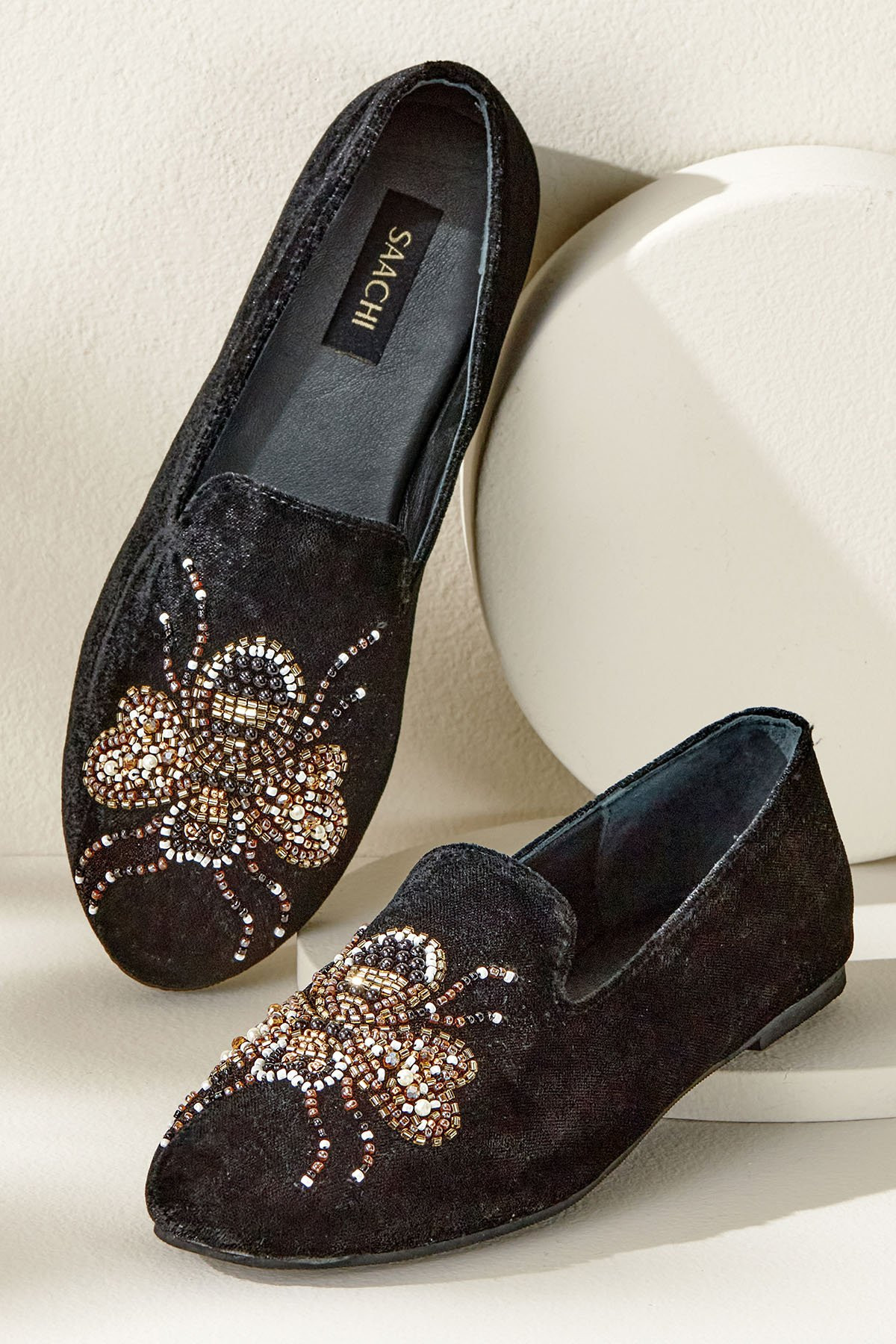 Queen Bee Embellished Loafers | Soft Surroundings