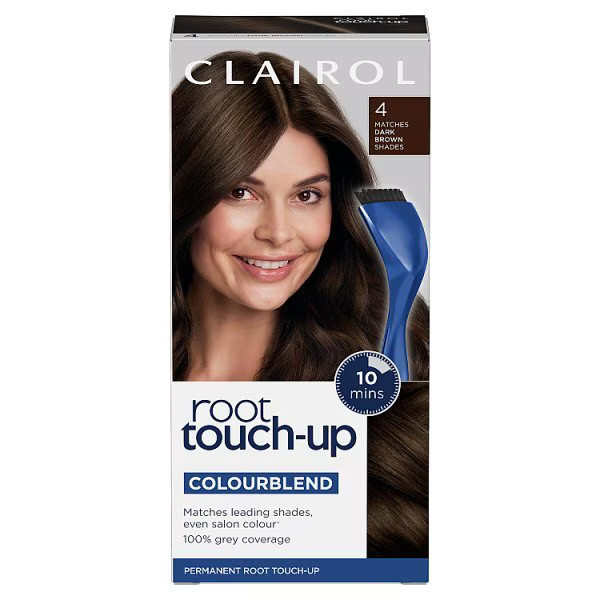 Clairol Root Touch-Up Hair Dye 4 Dark Brown | Superdrug