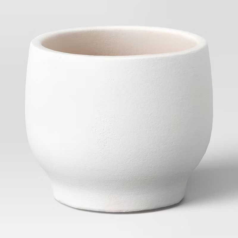 Small Ceramic Planter Off White - Threshold™ | Target
