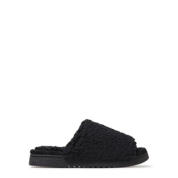 Dearfoams Cozy Comfort  Women's Teddy Slide Slippers - Walmart.com | Walmart (US)