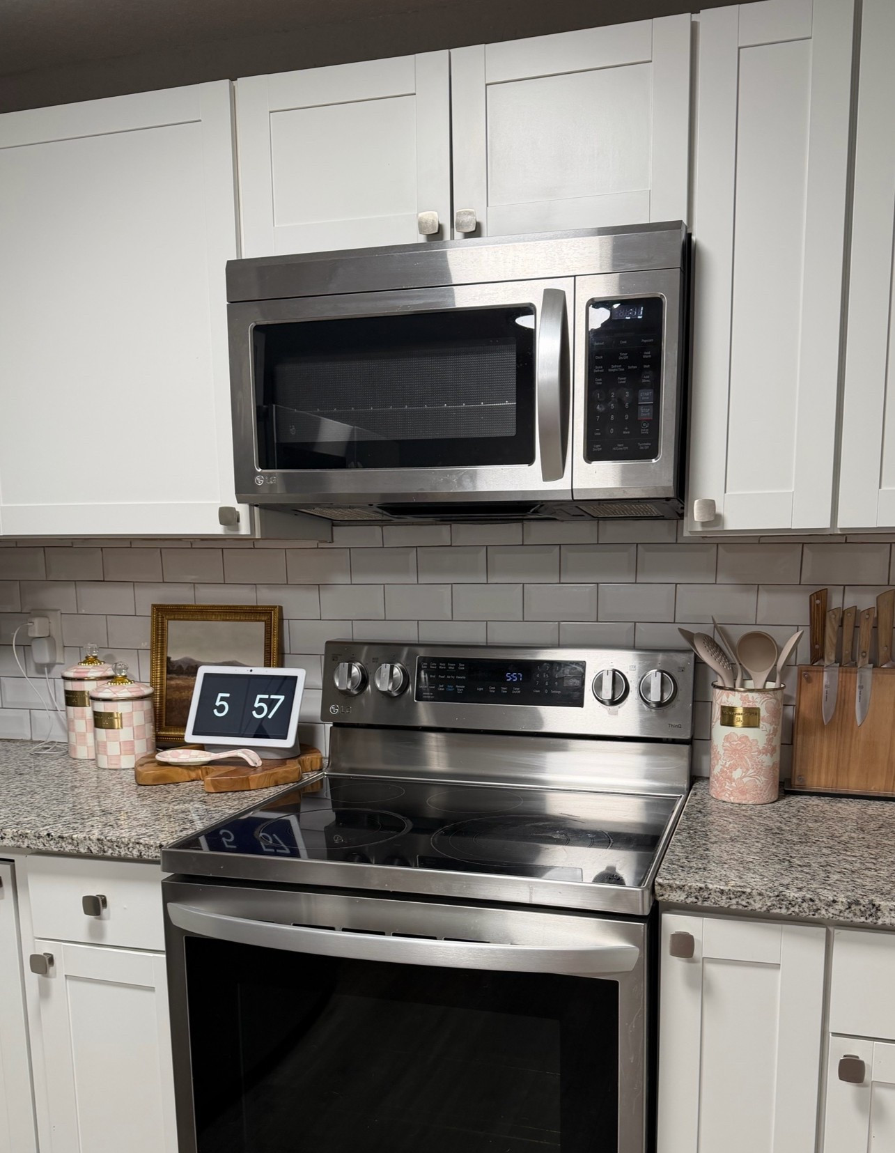 new Mackenzie Childs additions to the kitchen

pink kitchen decor | rosy check | decorating | home interior

#LTKHome