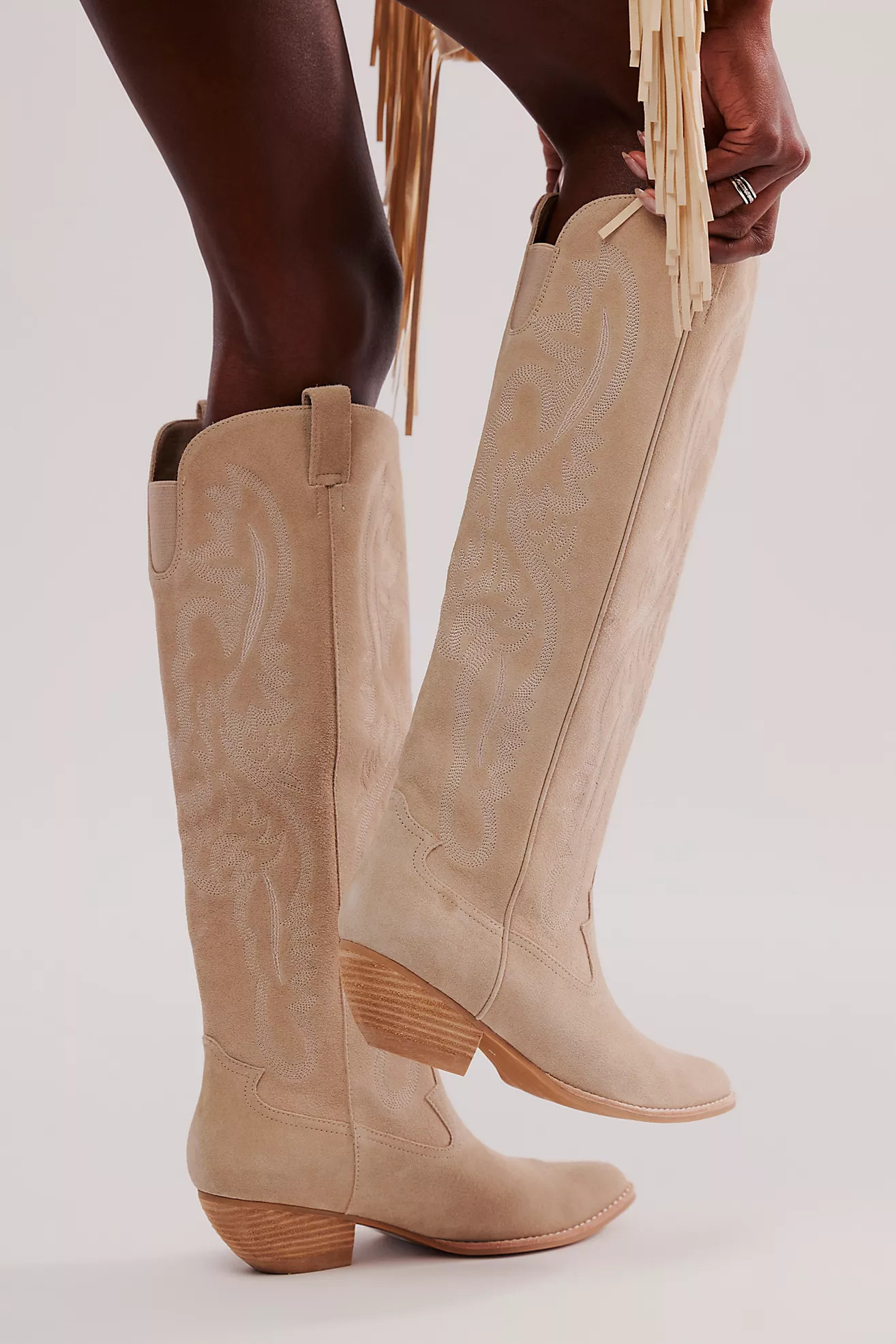 Finn Tall Western Boots | Free People (Global - UK&FR Excluded)