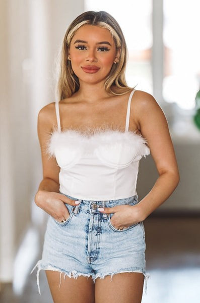 Last Call Top - White (FINAL SALE) | Hazel and Olive