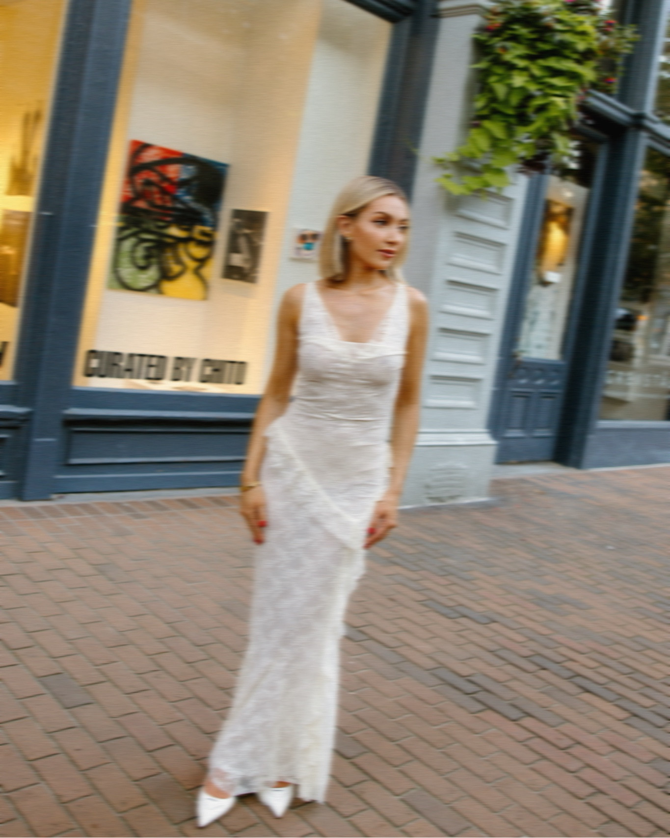 the perfect white lace dress for any bridal occasion. White bridal dress 🤍

#LTKWedding #LTKParties #LTKNYFW
