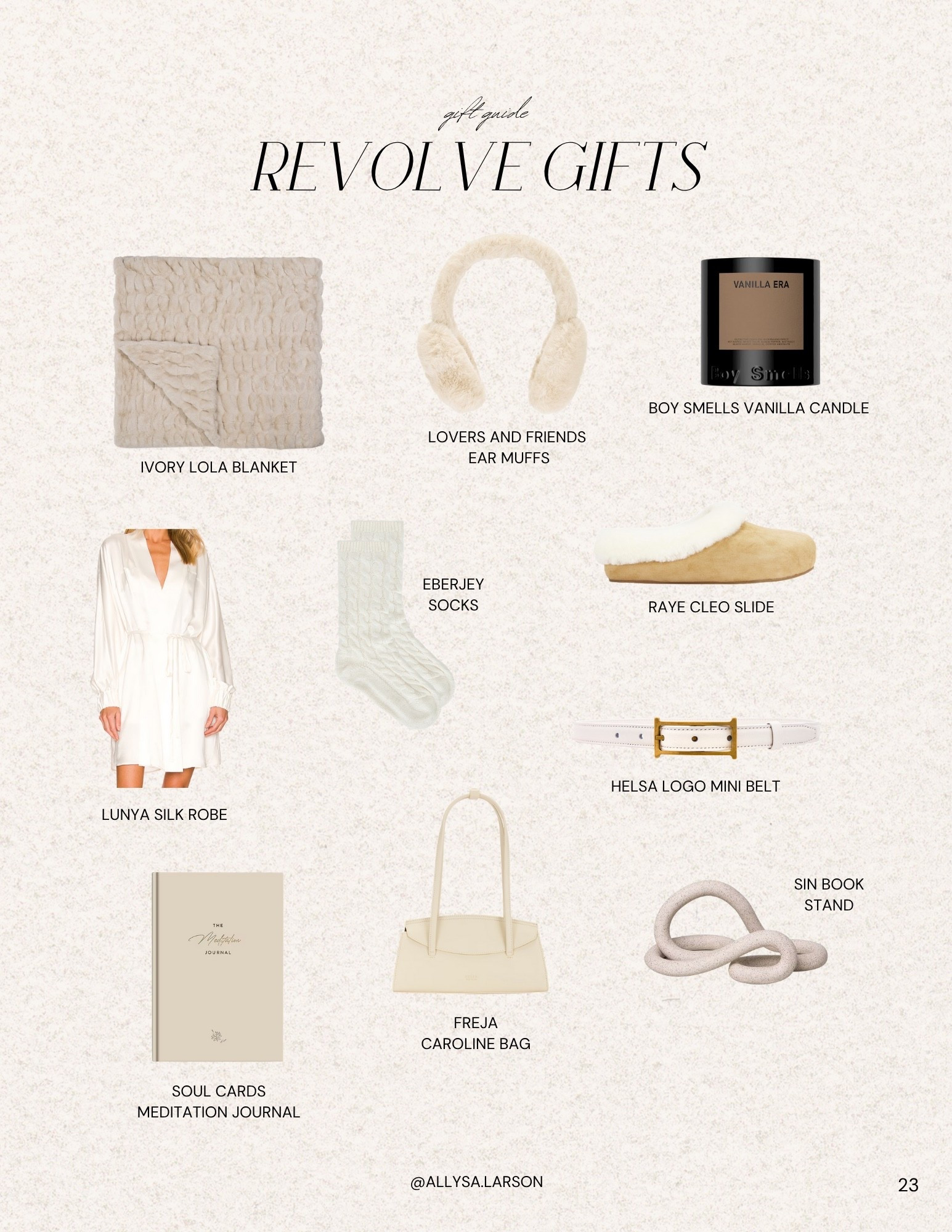 Gift Guide: Revolve Gifts 

#LTKHome #LTKSeasonal #LTKGiftGuide