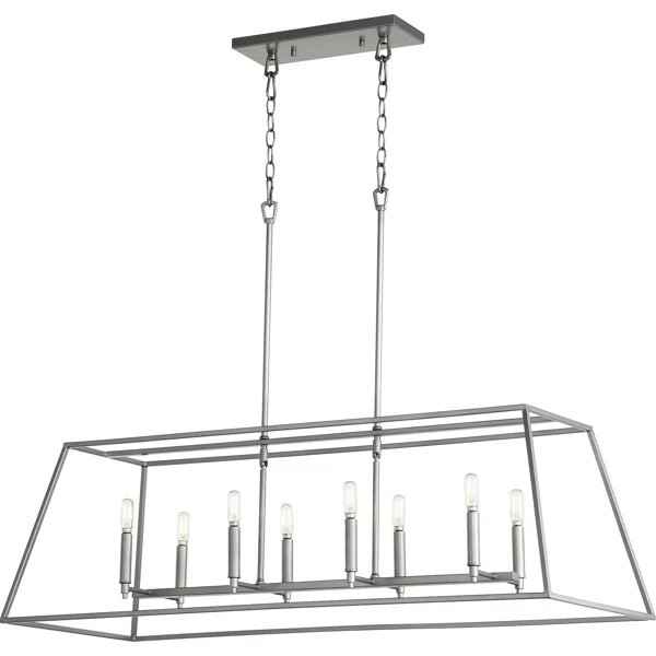 Arletta 8-Light Kitchen Island Linear Chandelier | Wayfair North America