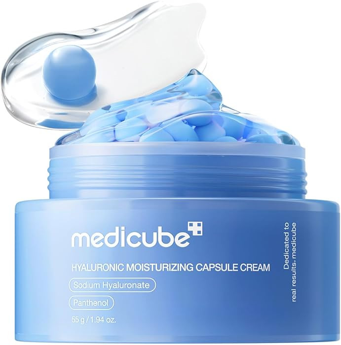 medicube Hyaluronic Acid Capsule Cream | 120H Long-Lasting Hydration, Barrier Care & Calming Dail... | Amazon (US)