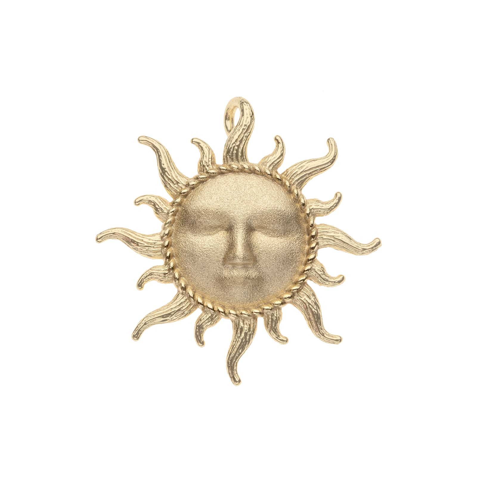 STRONG Sun Rays Face Pendant | Jane Win