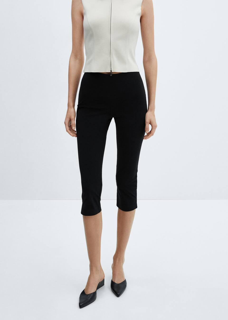 Capri leggings -  Women | Mango USA | MANGO (US)