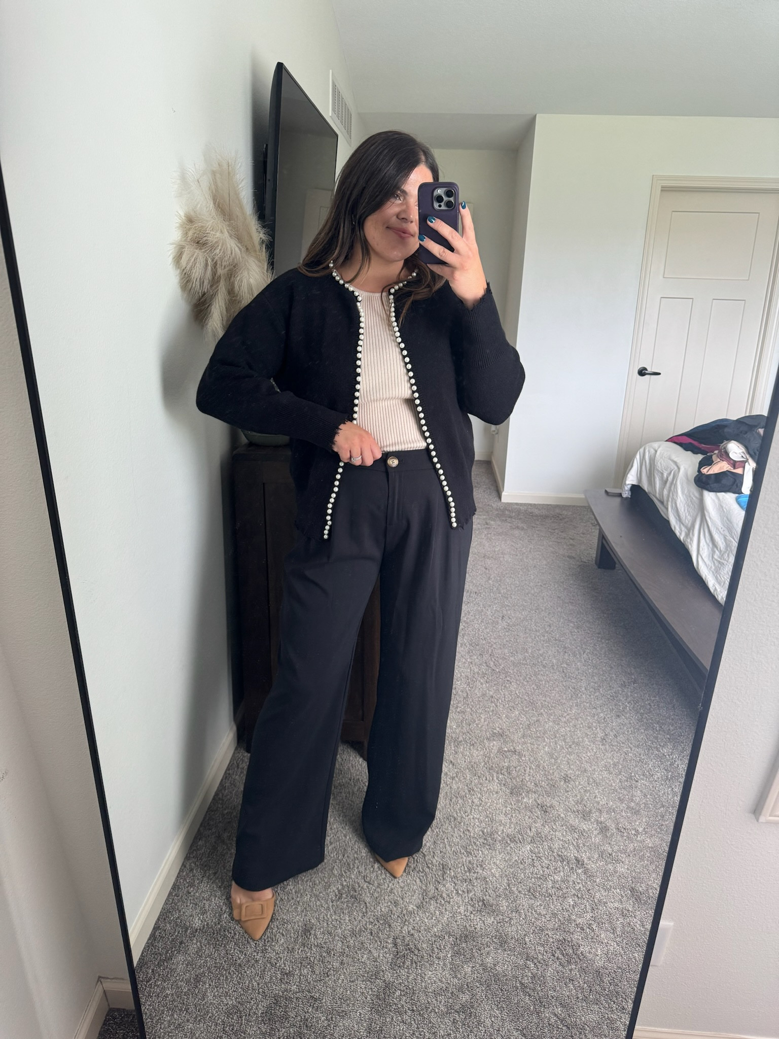 Fall workwear outfit + teacher outfit inspo! I love this cardigan and the details on it!!

Fall outfits, teacher outfit, work outfit 

#LTKSeasonal #LTKStyleTip #LTKMidsize