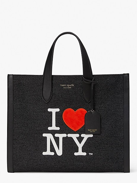 i love ny x kate spade new york manhattan large tote | Kate Spade (US)