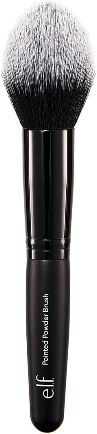 e.l.f. Pointed Powder Brush, Makeup Brush For Flawless Contouring & Highlighting, Distinctive Tap... | Amazon (US)