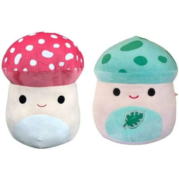 Squishmallow Perfect Pairs - Set of 2 Squishmallows - Collect Them All (Malcolm Mushroom & Sydney... | Walmart (US)