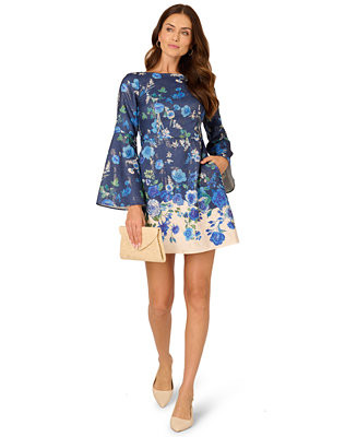 Women's Printed A-Line Dress | Macy's