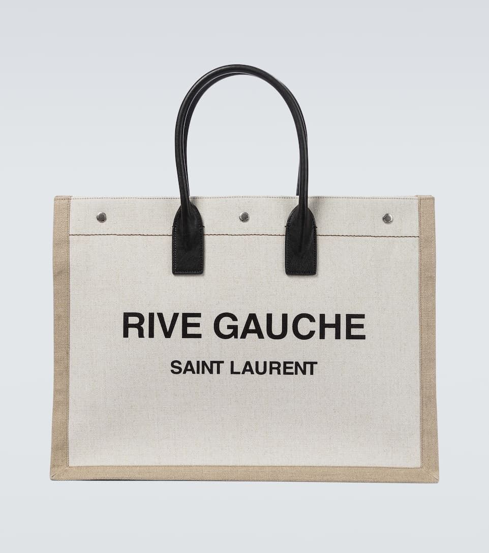 Rive Gauche canvas tote bag | Mytheresa (US/CA)