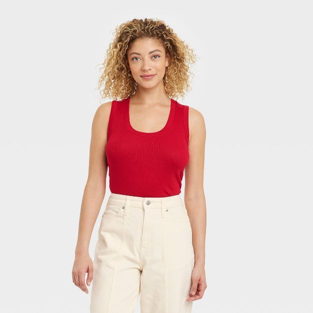 Women's Slim Fit Tank Top - A New Day™ | Target