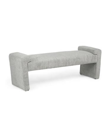 58.5x19.5 Cushioned Bench | TJ Maxx