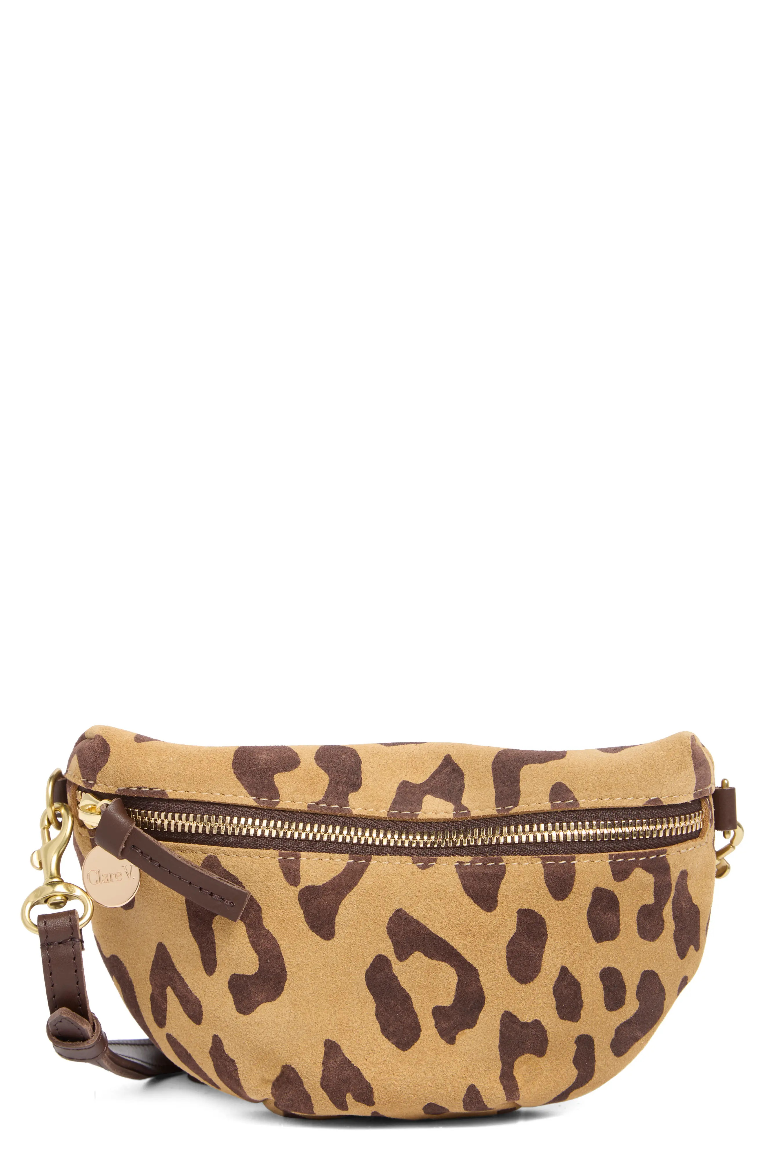 Clare V. Petite Pablo Cat Suede Belt Bag (Women) | Nordstrom | Nordstrom