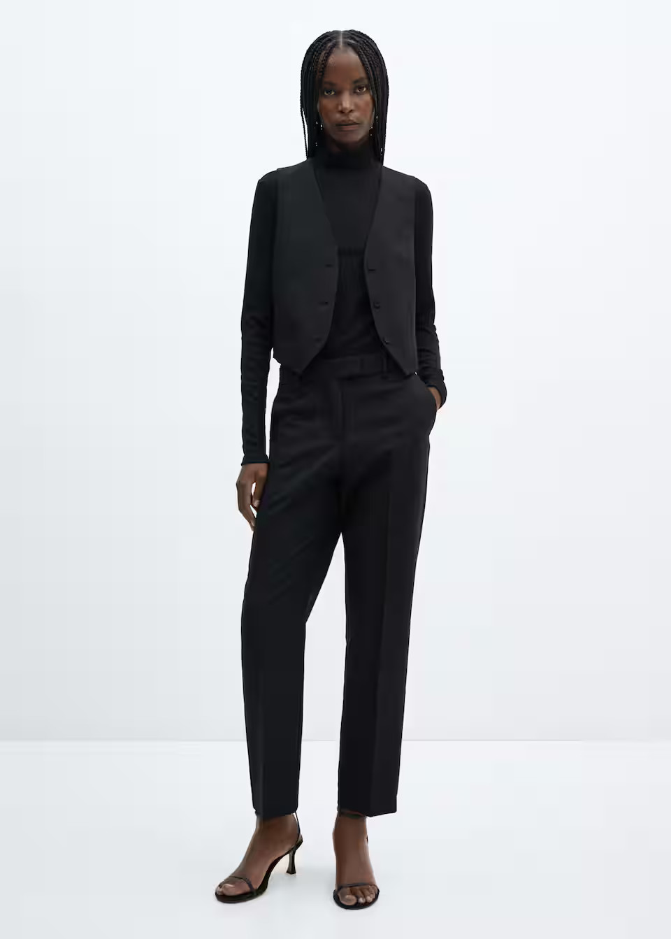 Turtleneck t-shirt -  Women | Mango United Kingdom | MANGO (UK)