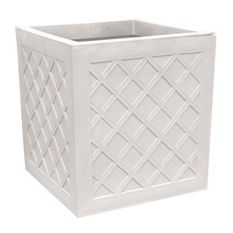 Eggshell Citadel Outdoor Planter,Large | At Home