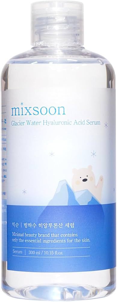 mixsoon Glacier Water Hyaluronic Acid Serum for Face Hydrating,Non greasy Hydrating korean Skin c... | Amazon (US)