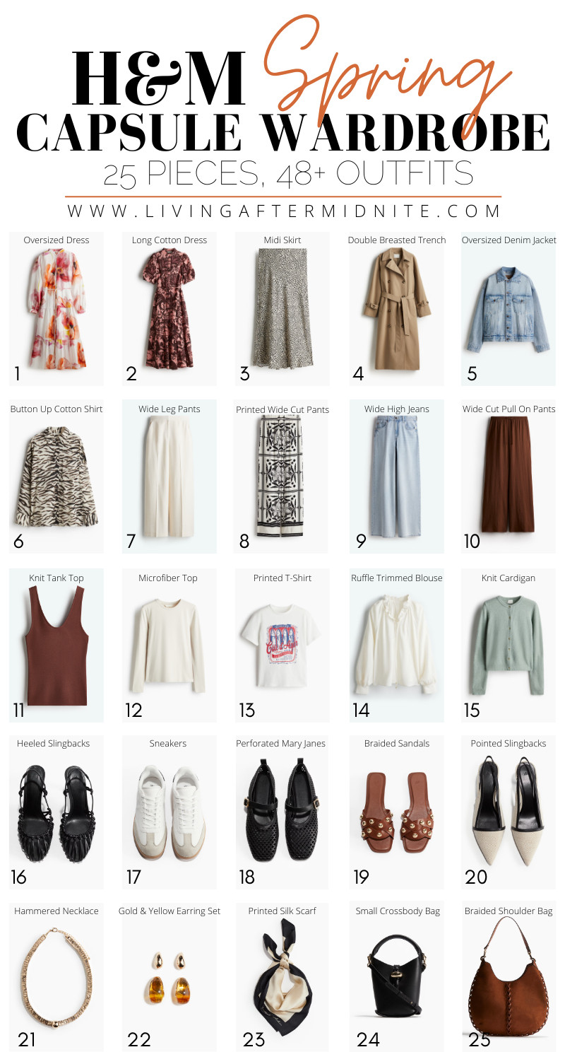Spring Capsule Wardrobe Items

#LTKSeasonal #LTKStyleTip #LTKFindsUnder50