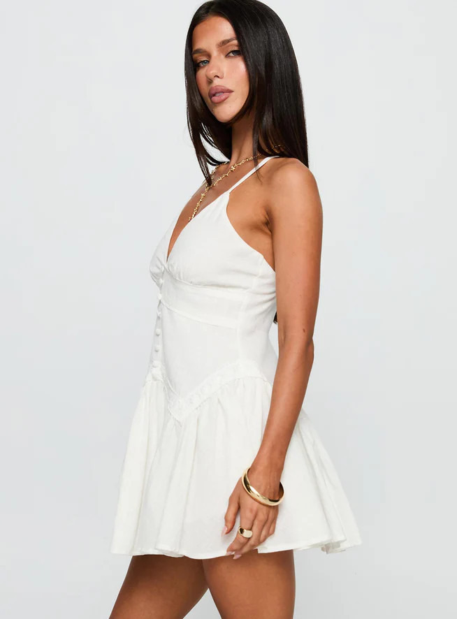 Aeriana Romper Cream | Princess Polly US