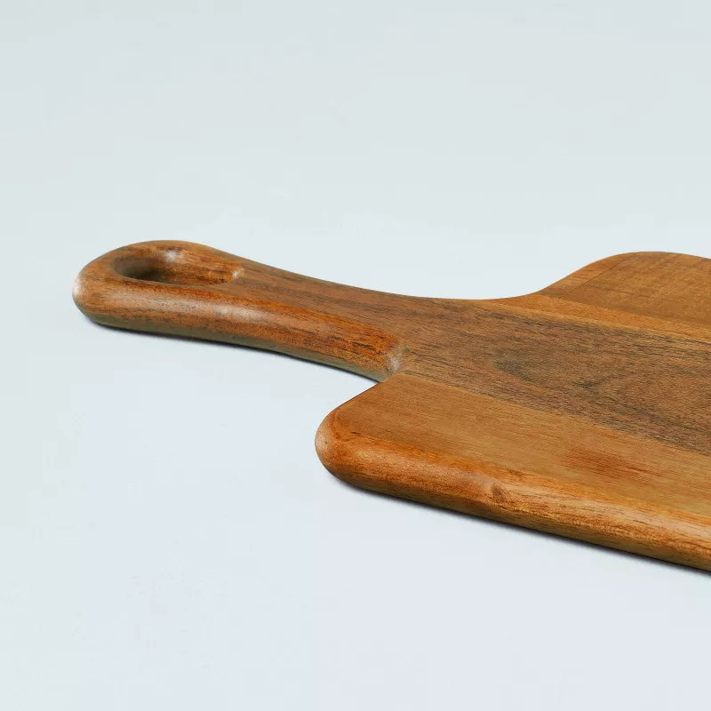 Beveled Wood Paddle Serve Board Brown - Hearth & Hand™ with Magnolia | Target