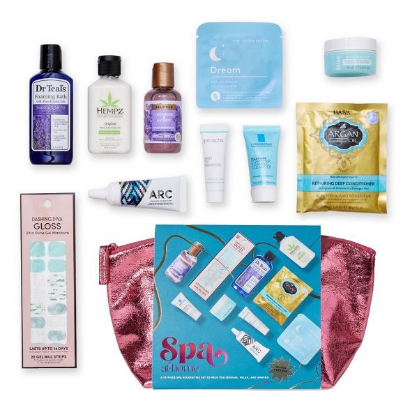 "Spa at Home" Best of Box Gift Set - Target Beauty Capsule - 10ct | Target