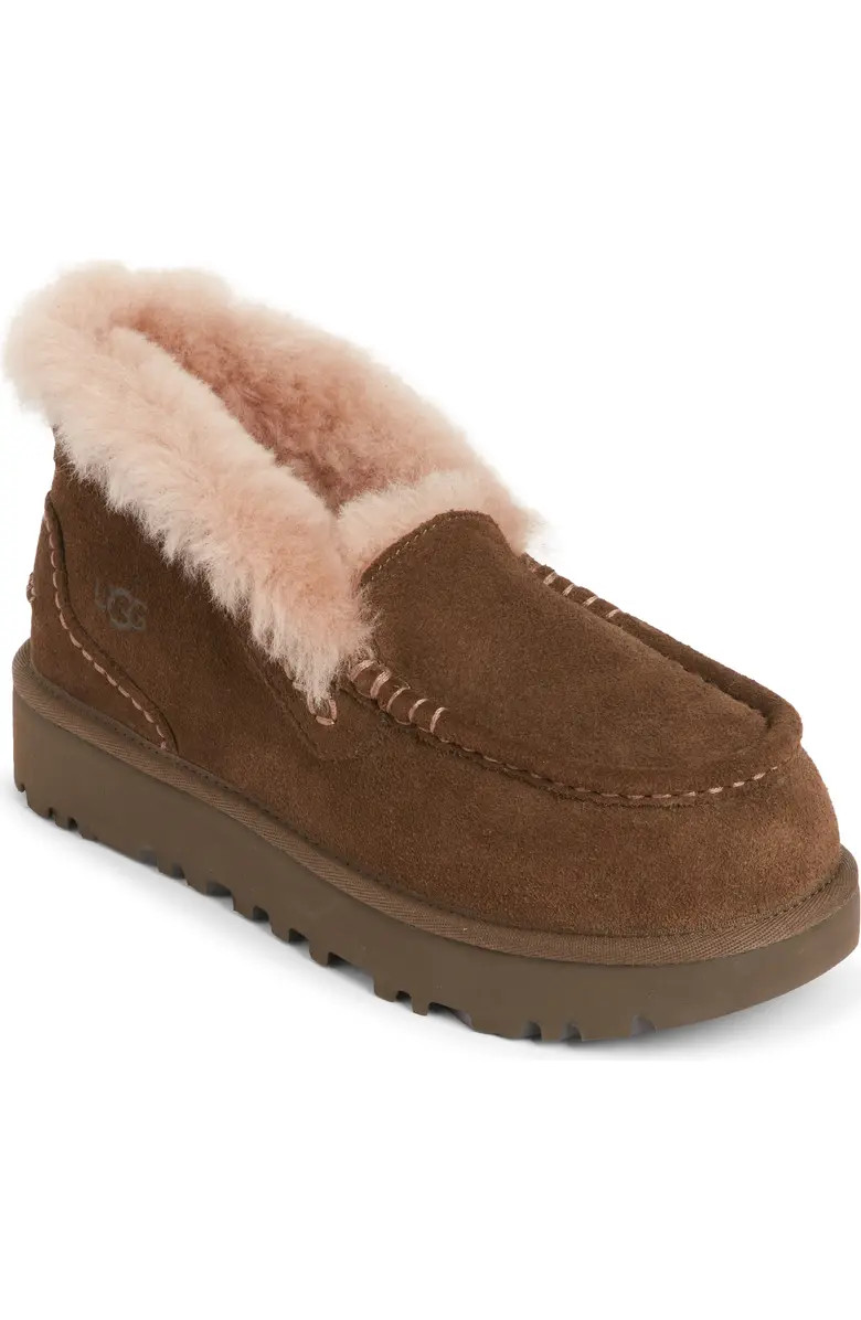 Ansley Parc Genuine Shearling Platform Slipper (Women) | Nordstrom